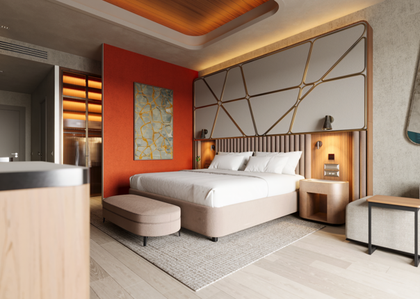 Deluxe Room Yatak Odası