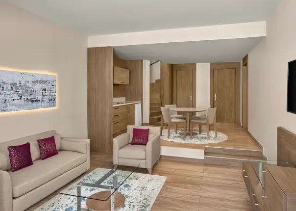 Concorde Bafra Oda Pool Villa 1 Oda Altkat 7314 05