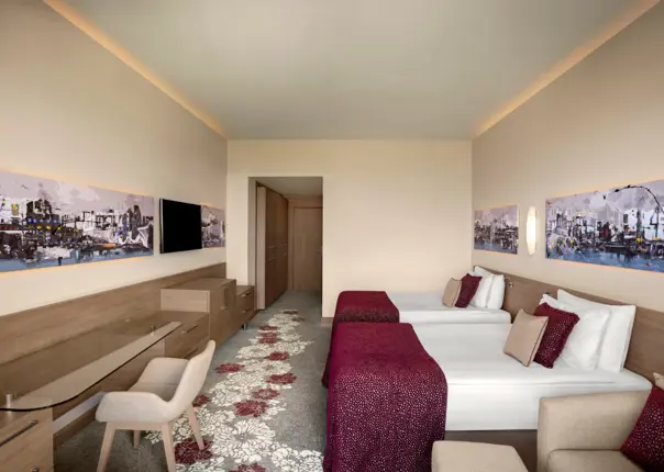 Concorde Bafra Room 6013 Deluxe Twin Yari Deniz Manzaralı 02